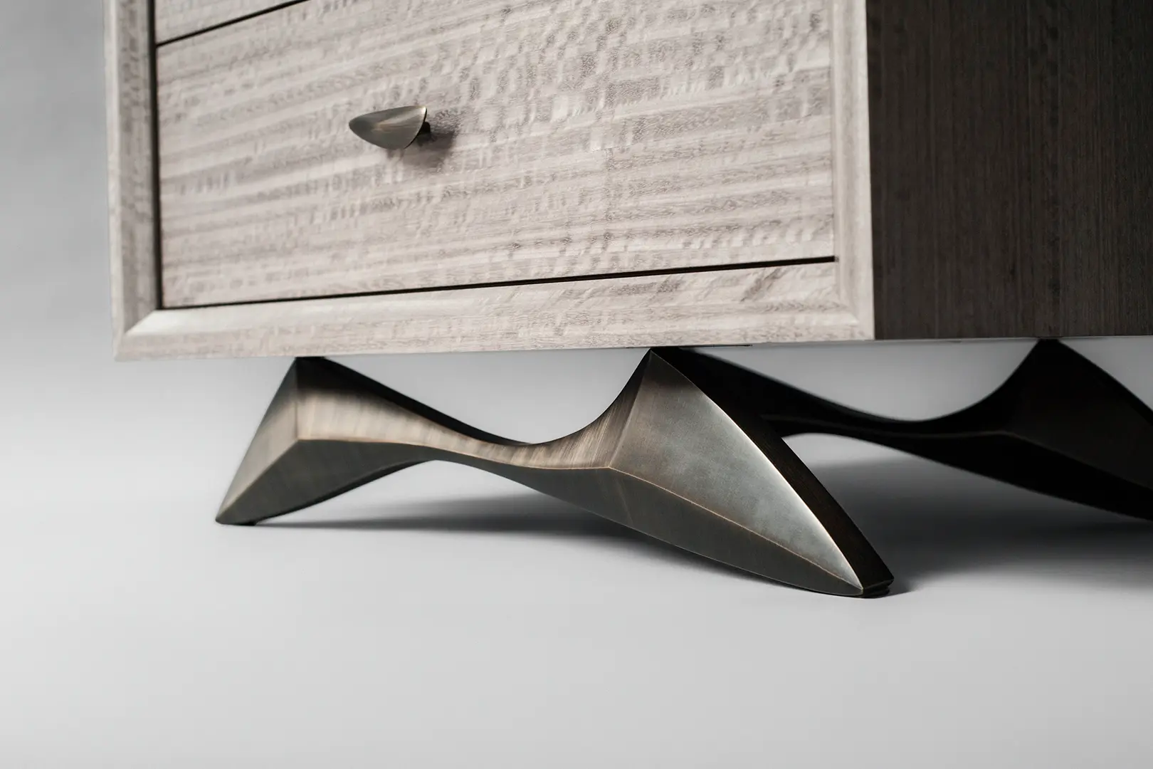 Bevel Bedside Table