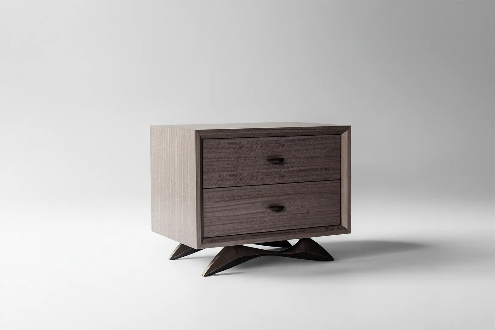Bevel Bedside Table