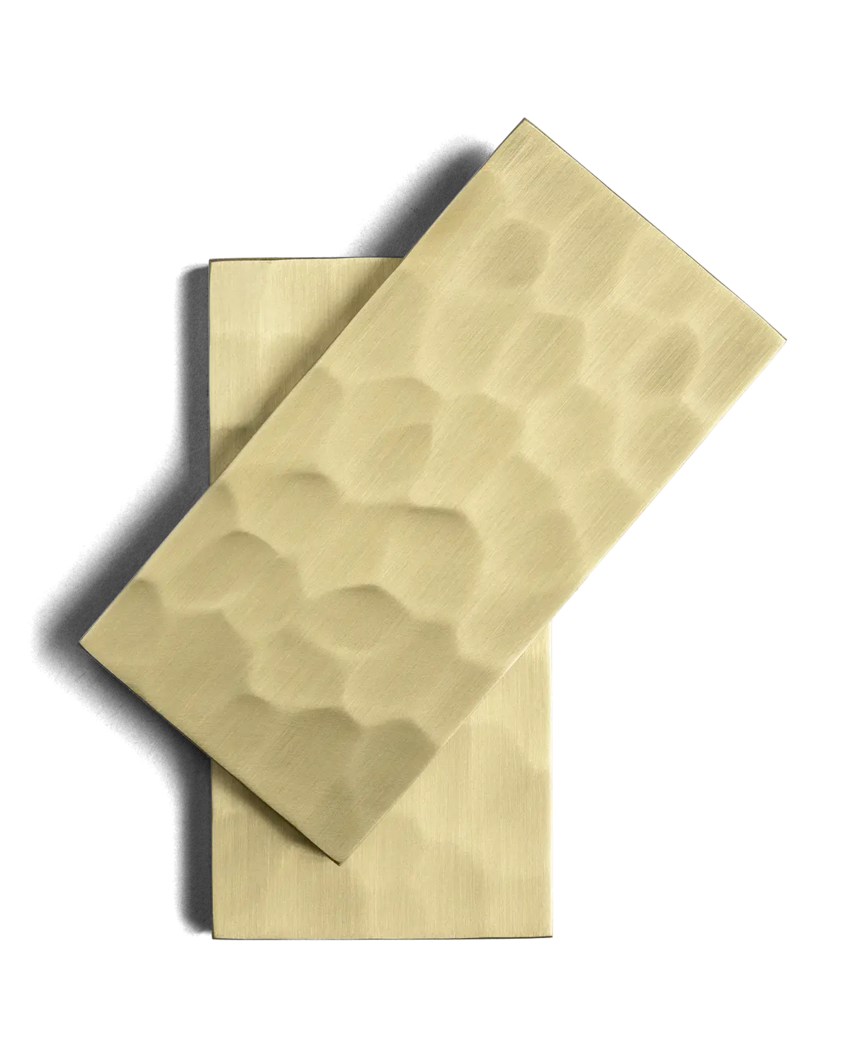 Hammered Satin Brass